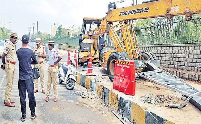 Operator Last Breath In Two Cranes Clashes In Hyderabad - Sakshi