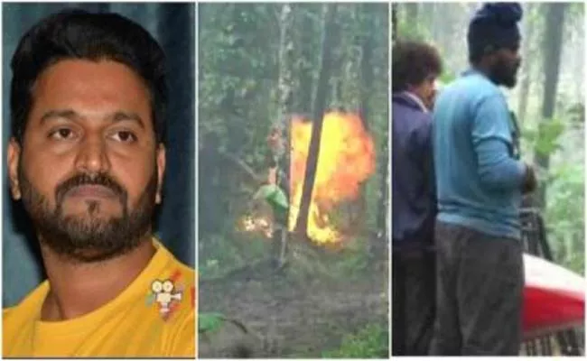 Rishab Shetty Fire Accident In Hero Shooting Set - Sakshi