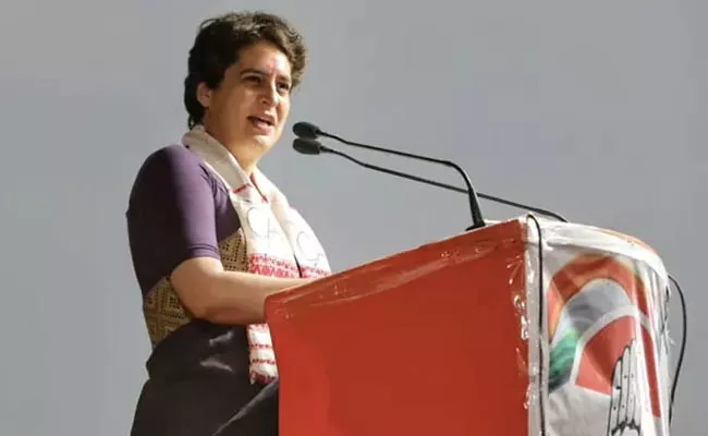 Priyanka Gandhi Promises Enacted To Ensure That CAA In Assam - Sakshi