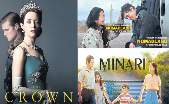 Nomadland and The Crown major winners On Golden Globes 2021 - Sakshi