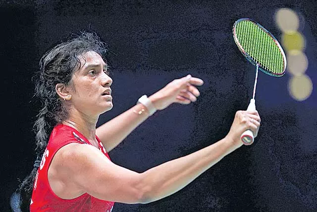 PV Sindhu progressed to the semi-final of the All England Open - Sakshi