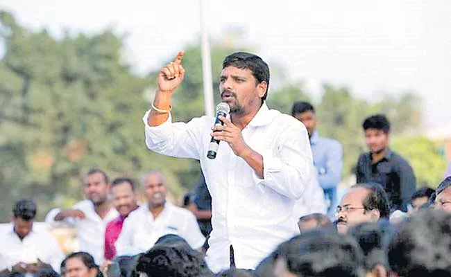 Tinemar Mallanna As Center Of Attraction In MLC Elections - Sakshi