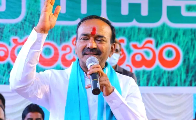 Minister Etela Rajender Emotional Speech In Karimnagar District - Sakshi