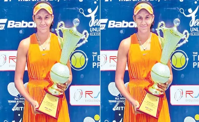 Srivalli Rashmika National Senior Hard Court Tennis Championship - Sakshi