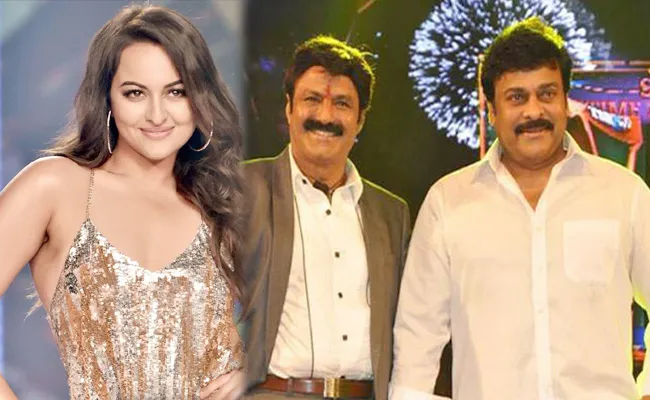 Sonakshi Sinha To Romance Chiranjeevi And Balakrishna In Their Upcoming Movies - Sakshi