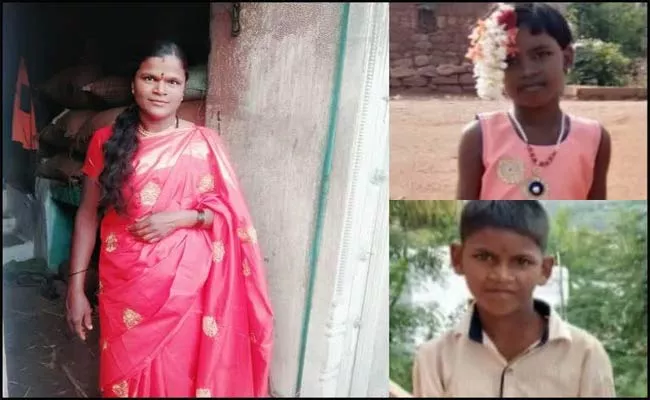 Husband Extra Marital Affair Wife And Children Deceased In Karnataka - Sakshi