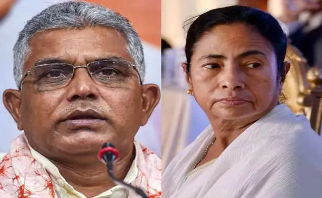 Dilip Ghosh Asks Mamata Banerjee to Wear Bermudas - Sakshi