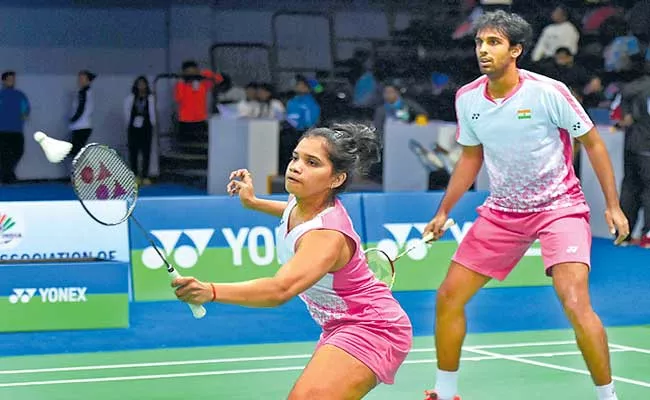 Sikki Reddy and Pranav in the pre-quarter finals - Sakshi