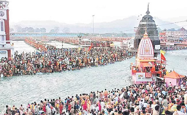 Corona Effect: This Time Kumbha Mela Only One Month - Sakshi