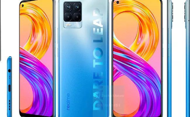 Realme 8 Pro 108 megapixel camera phone launched - Sakshi