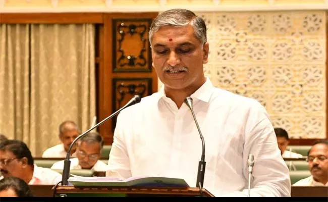 Minister Harish Rao Full Clarity About Jobs in Telangana Assembly 2021 - Sakshi