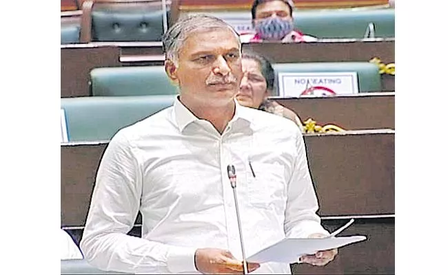 Minister Harish Rao Shocking Comments On MP Bandi Sanjay  - Sakshi