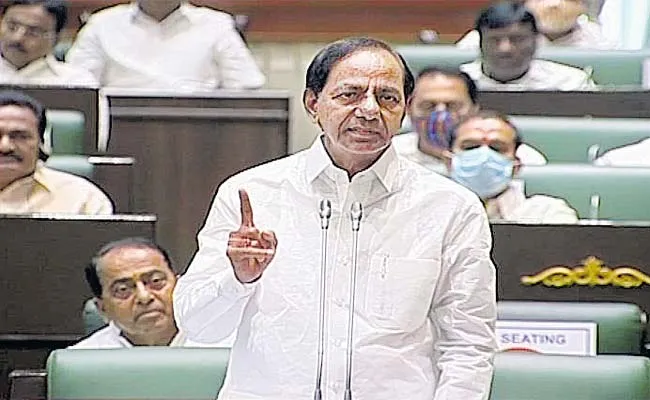 CM KCR Gives Clarity On Telangana Lockdown In Assembly Session  - Sakshi