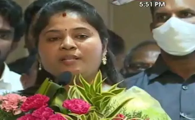 Minister Pushpa Srivani Comments On Chandrababu - Sakshi