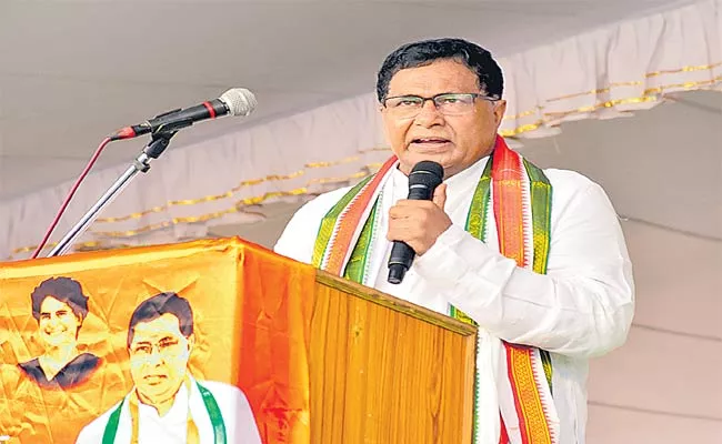 Jana Reddy Speech At Congress Jana Garjana Sabha Nalgonda - Sakshi