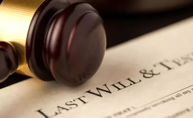 All you need to know about the Last Will and Testament - Sakshi