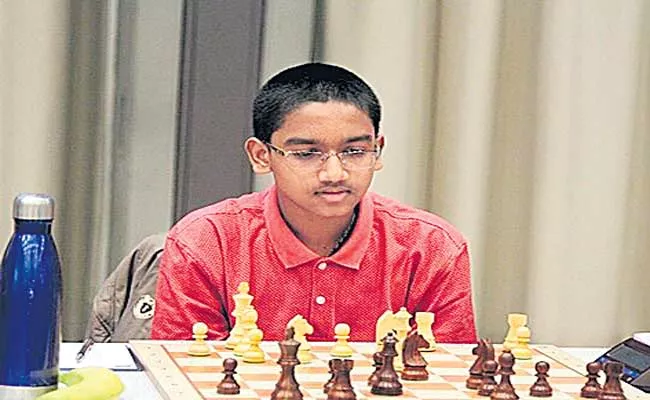 Pranith Got Gold Medal In Under14 Online Chess Game - Sakshi