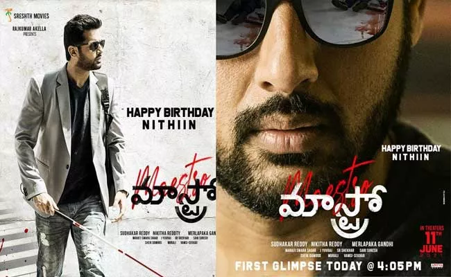 Nithin Maestro Teaser Release On His Birthday - Sakshi