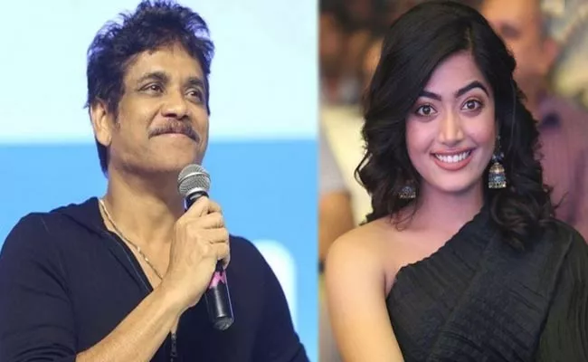 Nagarjuna Wild Dog Pushup challenge To Rashmika Mandanna - Sakshi