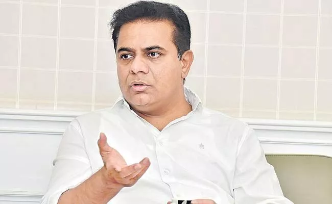 KTR Slams On Central Government Over Kazipet Railway Coach In Warangal - Sakshi