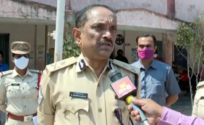 Vulnerable Polling Stations In Municipal Elections Are Under Observation Says Vijayawada CP Bathina Srinivasulu - Sakshi