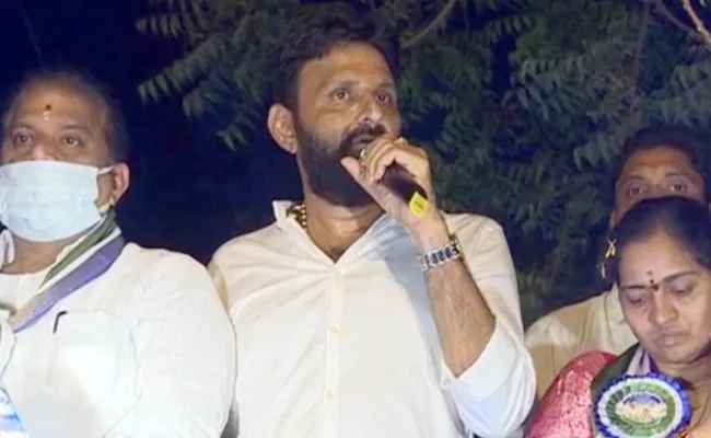 Kodali Nani Slams Chandrababu Naidu In Vijayawada Municipal Election Campaign - Sakshi