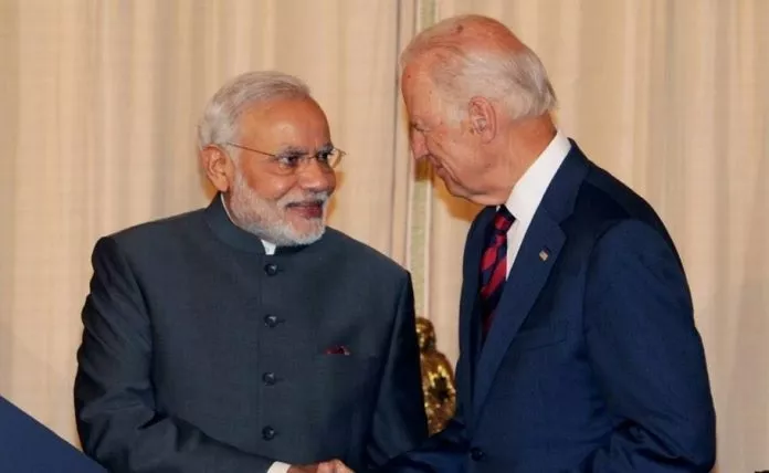 PM Modi And Biden May Meet Virtually At Quad Event - Sakshi