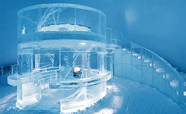 Sweden: World First Ice Hotel That Does Not Melt Even In Summer - Sakshi