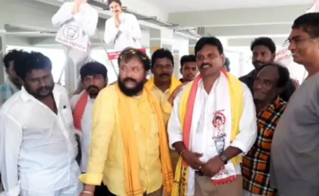 TDP EX MLA Chintamaneni Prabhakar Campaign For Janasena Candidates - Sakshi