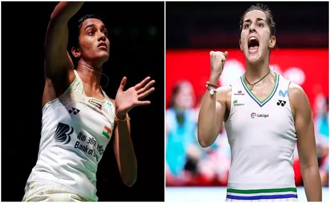 PV Sindhu Lost To Carolina Marin In Swiss Open Final - Sakshi