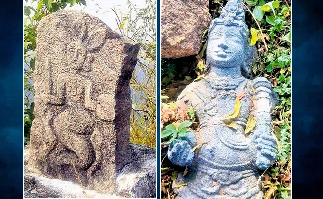 Neolithic Sculptures Were Found In Siddipet - Sakshi