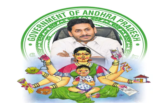 CM Jagan who proved to be a women partisan government - Sakshi