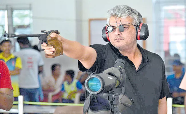 Ajith Win Six Medals In Tamil Nadu State Shooting Championship - Sakshi