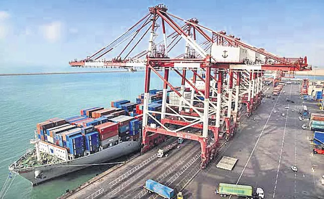 Bandaru port construction at a cost of Rs 3,650 crore - Sakshi