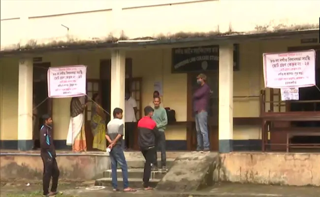 Voting for 2nd phase of Assembly elections in Assam and West Bengal - Sakshi