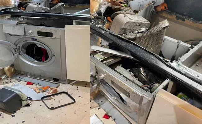 Washing Machine Exploded In Scotland - Sakshi