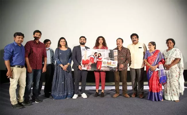 Papa Chalo Hyderabad Video Song Launched By Manchu Laxmi - Sakshi