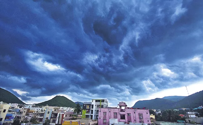 Rain forecast for the North Coastal Districts for today and tomorrow - Sakshi