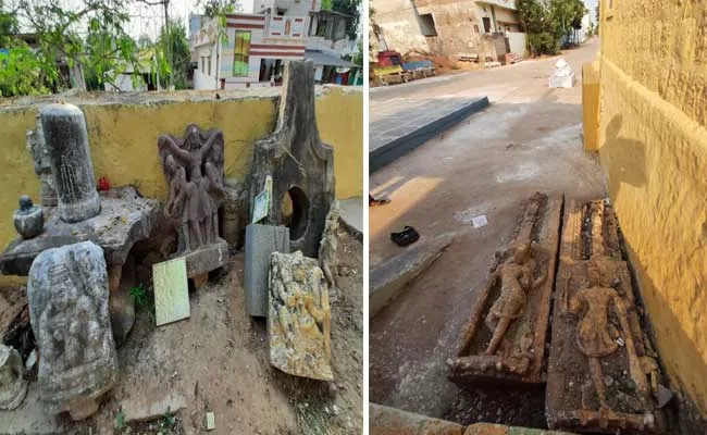 Researchers Have Identified Millennial Sculptures In Guntur District - Sakshi