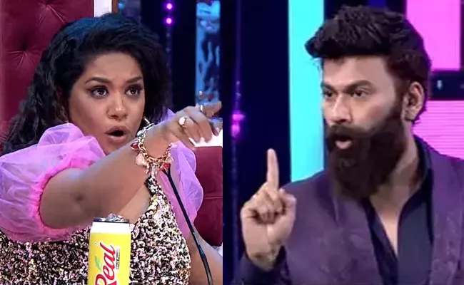 Omkar Vs Mumaith Khan In A Heated Argument Promo Out - Sakshi