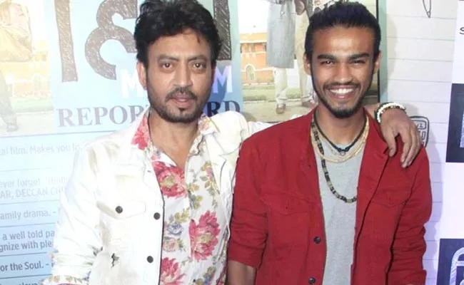 Irrfan Khan Son Babil Khan Entry In Cinemas With Kala Movie - Sakshi