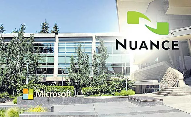 Microsoft buys speech recognition firm Nuance in a 16 billion dollers deal - Sakshi