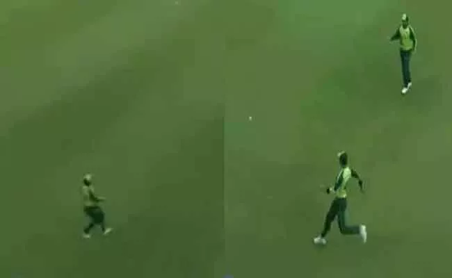 Sharjeel Khan Hilariously Misjudges Catch In 2nd T20I Vs South Africa - Sakshi