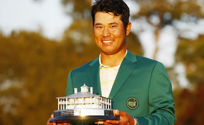 First Asian Born Man Won World Golf Masters Hideki Matsuyama - Sakshi