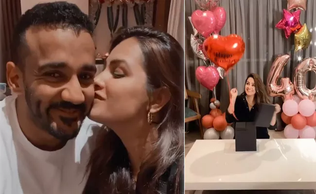 Anita Hassanandani Lockdown Birthday 2021 - Sakshi