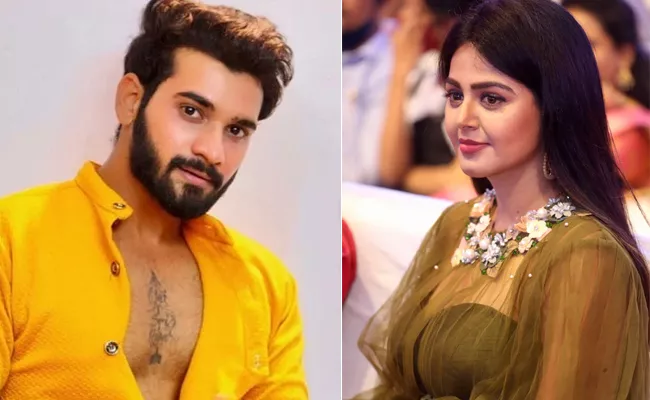 Bigg Boss Fame Akhil Clarifies On Pairup With Monal Gajjar News - Sakshi