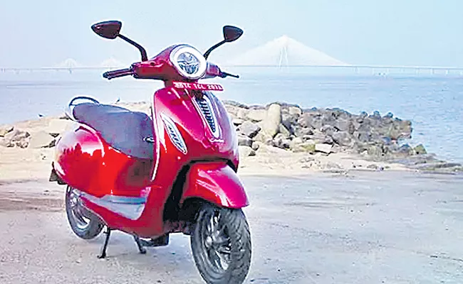 Bajaj Chetak Bookings Stopped Once Again - Sakshi