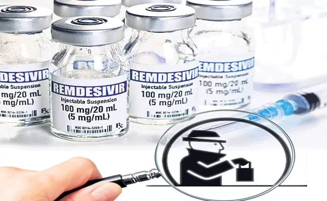 Remdesivir Injections Seized In Guntur And Narasaraopet - Sakshi