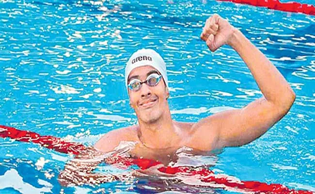 Srihari Nataraj falls short of Olympic qualifying mark at Uzbekistan - Sakshi