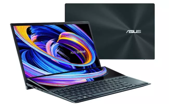 Asus ZenBook Pro Duo 15, Duo 14 laptops Check price, specifications - Sakshi